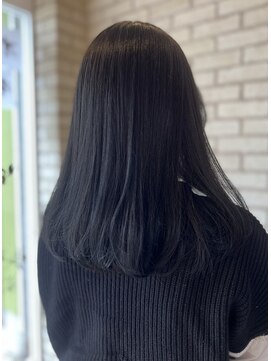 ブルーブラックカラー