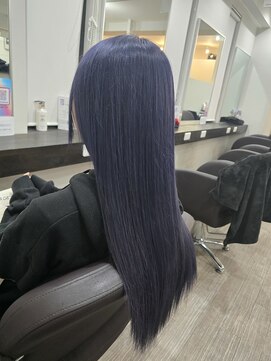 グランディールヘアデザイン(grandir hairdesign) ケアブリーチ/ラベンダー/千葉