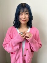 グローバルヘアー バランス(global hair BALANCE) 10代20代/レイヤーカット/ブルー