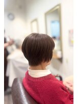 ヘアー グリーン(hair green)&nbsp;首元すっきり上品シルエット大人ショートヘア