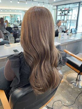 ジュール 池袋(Joule) ブリーチなしダブル×グレージュ「池袋」