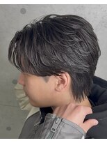 エデアンホンテン メンズサロン(EDEAN 本店 （旧：EDEAN 上通）)&nbsp;フェザーショートフェザーパーマセンターパート熊本メンズカット