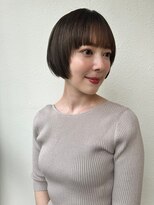 カバーヘア ブリス 戸田公園西口店(COVER HAIR bliss)&nbsp;マッシュボブ/ダークアッシュ/小顔/春カラーイメチェンp戸田公園
