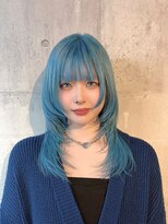 コワファースト長崎シャンプーボーイ 2nd(COIFF1RST 長崎 SHAMPOO BOY)&nbsp;長崎1可愛いハイトーンレイヤー 韓国 ケアブリーチ