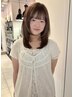 【riria限定】カット+ブリーチなしダブルカラー ¥23030→¥12000
