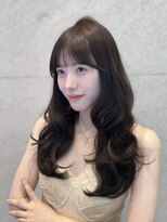 エヌアイ オモテサンドウ(ni omotesando)&nbsp;艶感チョコブラウン×盛れるお顔周りカット　【正木碧】