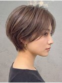 ハンサムショート×カラー