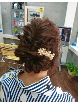 キュアー 浜ノ茶屋店(cure) 浴衣アレンジ★