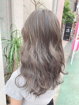 ウーロス(uros.) ハイライト☆グレージュ