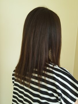 美容室パーマヤ 夏のナチュラルストレート