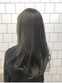 【anon  黒田翼】スモーキーグラデーションロング