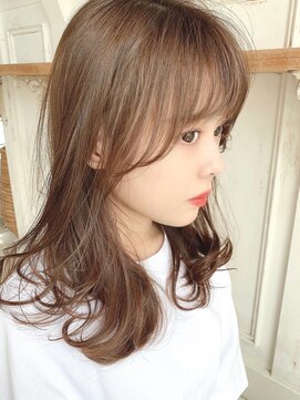 アリスバイアフロート 自由が丘(ALICe by AFLOAT) 韓国風ヘア(耳かけ毛先パーマイメチェン)