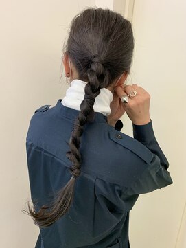 ラパンセヴェール(LA PENSEE VERT) 【LA PENSEN】グレージュカラー × クイックアレンジ