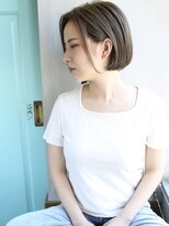 バース(BIRTH)&nbsp;天神【BIRTH】耳かけ大人ボブ×グレーベージュ