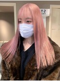 ba388ニュアンスカラー2wayバングヴェールカラーオン眉ショート
