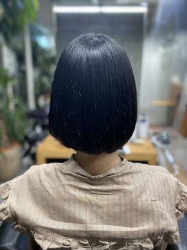 シェル 吉祥寺(shell) 重め暗髪ボブ