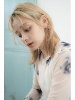 ネオリーブ ジューク 日吉店(Neolive JuQ)&nbsp;【韓国カラー☆】　透明感ベージュ　　ダブルカラー　　日吉