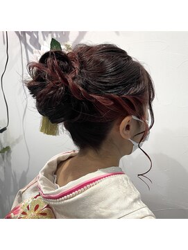 テクライズ 豊橋店(TECHRISE) ☆成人式ヘア、ヘアセット、イヤリングカラー☆