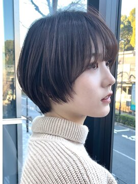 プルーヴ 秋葉原(prove) 30代40代大人女性/前髪ありショートボブ/ショートヘア/髪質改善