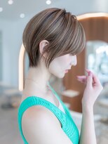 オースティン 流山おおたかの森(AUSTIN)&nbsp;大人かわいい前髪セシルカットココアブラウンフリンジウェーブ