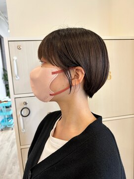 ジュエ ヘアー デザイン(Jue hair design) 耳かけマッシュショート