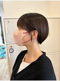 耳かけマッシュショート