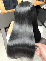 ライア 吉祥寺北口店(laia)&nbsp;艶髪ブラック×髪質改善【髪質改善laia吉祥寺美容室】