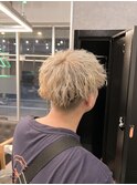 【梅田】メンズツイストスパイラル×ハイトーンベージュ