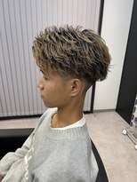 メンズ ラピス 横浜店(Men’sLapis)&nbsp;ショートリバースアップバング