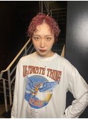 ブリーチ必須 ビビットPINKカラー