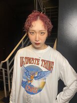 シオ ヘアー デザイン(Sio. hair design)&nbsp;ブリーチ必須 ビビットPINKカラー