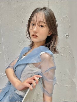 クリアーオブヘアー 栄南店(CLEAR of hair)の写真/【矢場町】個性に合わせたデザインを提案◎インナーカラーやデザインカラーで理想のカラーを叶えます♪