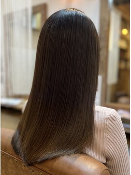 クオリア(QUALIA) 【髪質改善トリートメント】サラ艶ロングレイヤー♪柏