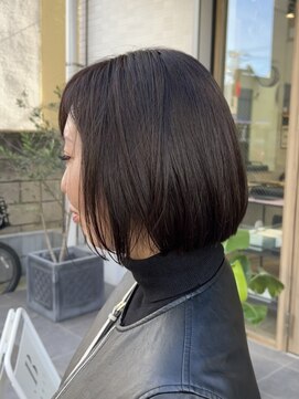 リベストバイジェービー 稲毛(li best. byjb) イメチェン/ハッシュカット/フルバング/レッドブラウン【稲毛】