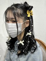 ヘアセット専門店 ナゴミ 渋谷店(nagomi)&nbsp;ミニキティリボンアレンジ