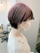 キューズ クラブ(cuz KLUB)&nbsp;【cuzKLUB】耳掛けショート×ピンクカラー＊池袋