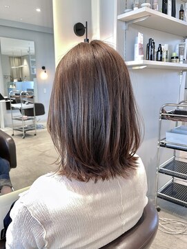 ケリーアン 太田(kelly.un) くびれミディ/ブリーチなし/アッシュベージュ