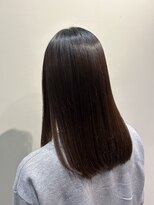 スカイ(SKY)&nbsp;髪質改善縮毛矯正韓国風レイヤーカットダブルカラーベージュ