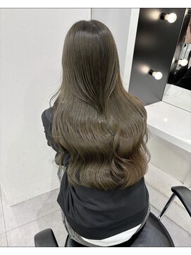 エトバイイオエ(et by ioe) 黒髪/ボブルフ/ネビージュ/小顔/ワンレン/髪質改善/グレージュ