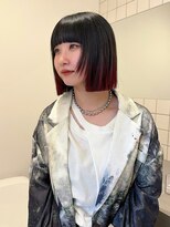 チーカ(chica)&nbsp;ボルドー×ブラック  ルーツカラー