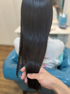 アメイズトーキョー 札幌大通(Amaz! tokyo) 小顔ネビージュワンレン/縮毛矯正/髪質改善/ツヤ髪/くせ毛