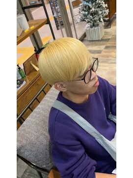 ノート ヘアーサロン(NOTE HAIR SALON) 抜きっぱなしホワイトブロンド
