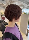 大人可愛いマッシュショートボブウルフカット◎30代40代50代60代