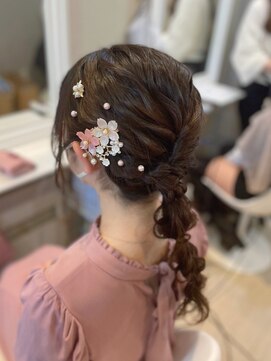 ヘアセットサロン ミント(Hair set salon MINT) 編みおろし