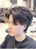 フェザーパーマ/フェザーショート/メンズパーマ/谷町四丁目