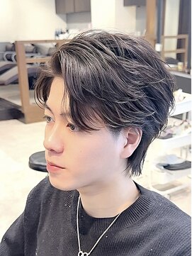 ビューネオ(VIEW NEO) フェザーパーマ/フェザーショート/メンズパーマ/谷町四丁目