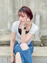 エクファ ヘア シェリル 草津 南草津店(ex-fa hair cherir)&nbsp;イメチェン/ホワイトブロンド/外ハネボブ/美髪/草津/南草津