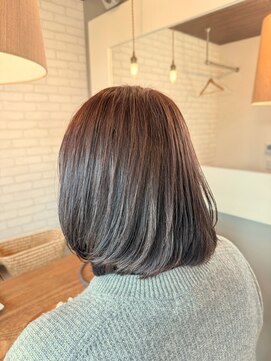アルベリー ヘアーアンドスパ 浜松上島店(ALBELY hair&spa) 明るい白髪染めアッシュブラウン