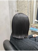 切りっぱなしボブ