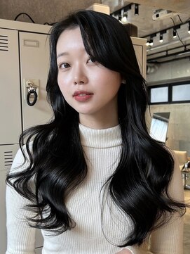 エインアンリー 明治神宮前(AIN.ANLY.) レイヤーカットラベンダーグレーアッシュグレージュ美髪